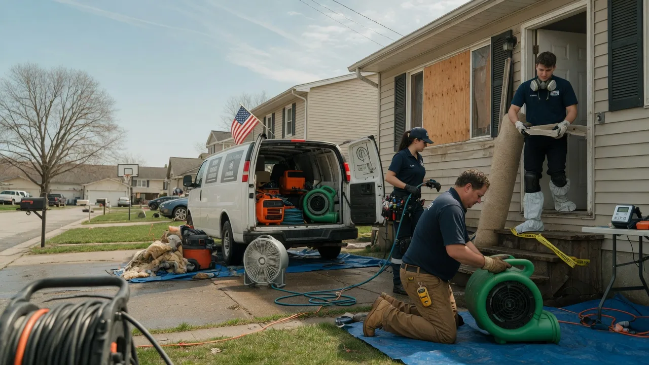 Water Damage Restoration in Waldo, WI near me